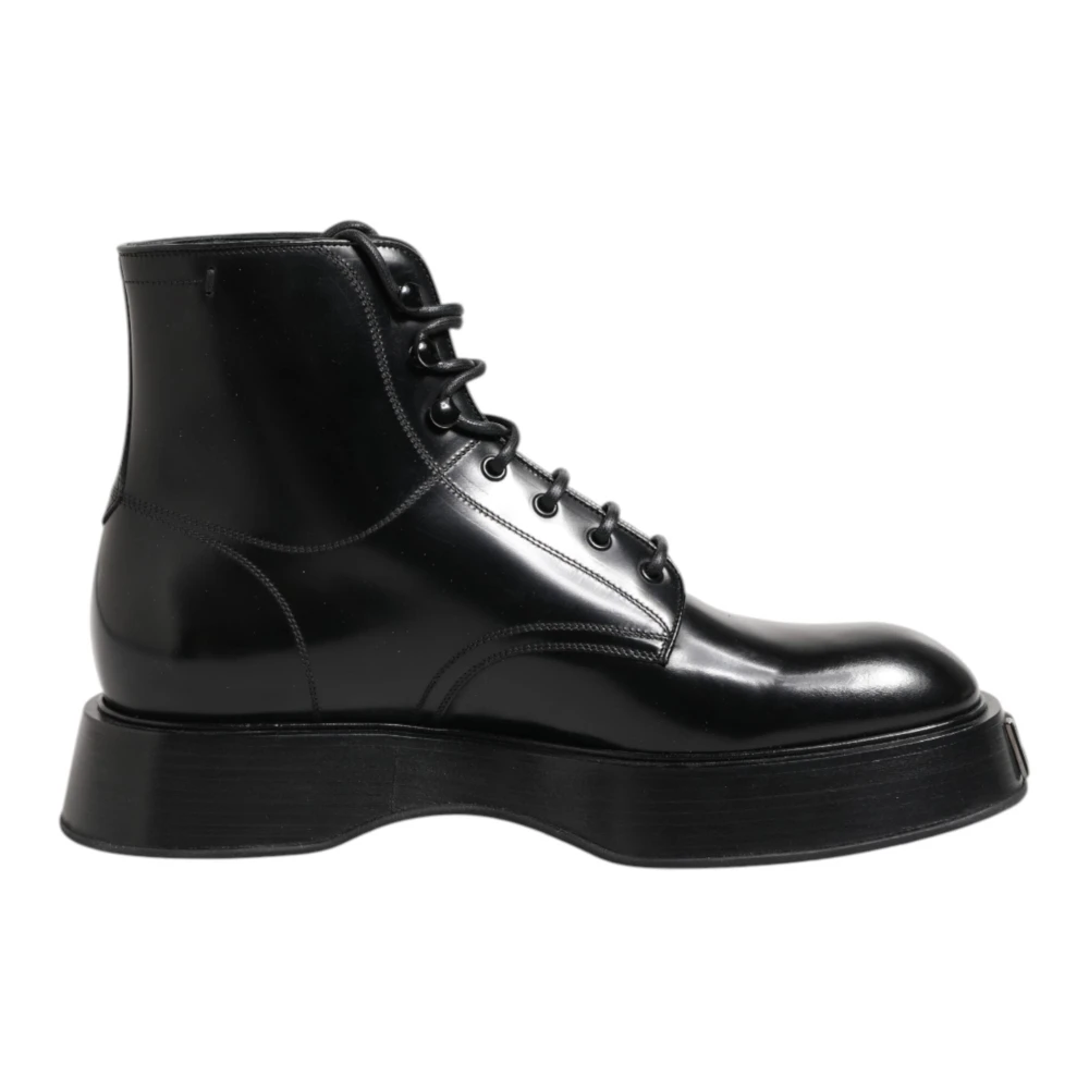 Dolce & Gabbana Men's Black Ankle Boots