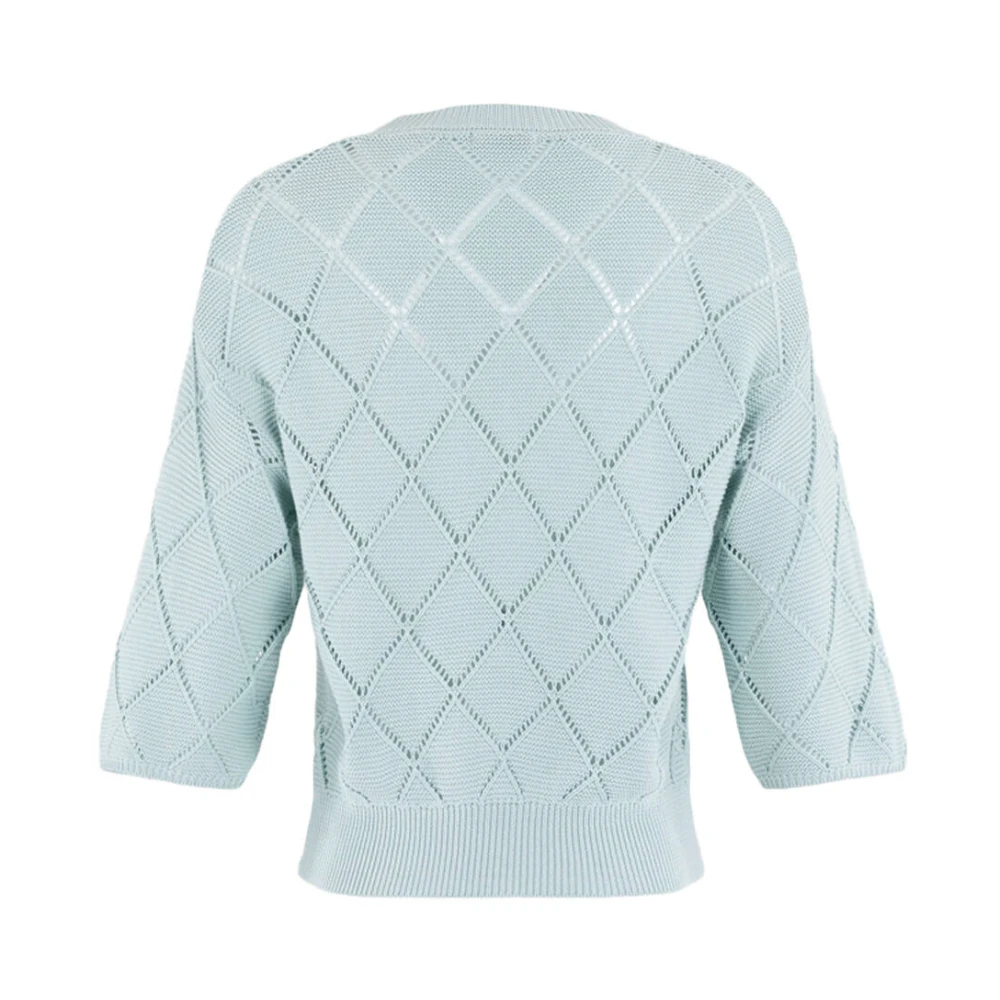 Anna Van Toor Stijlvolle Pullover Sweater Blue Dames