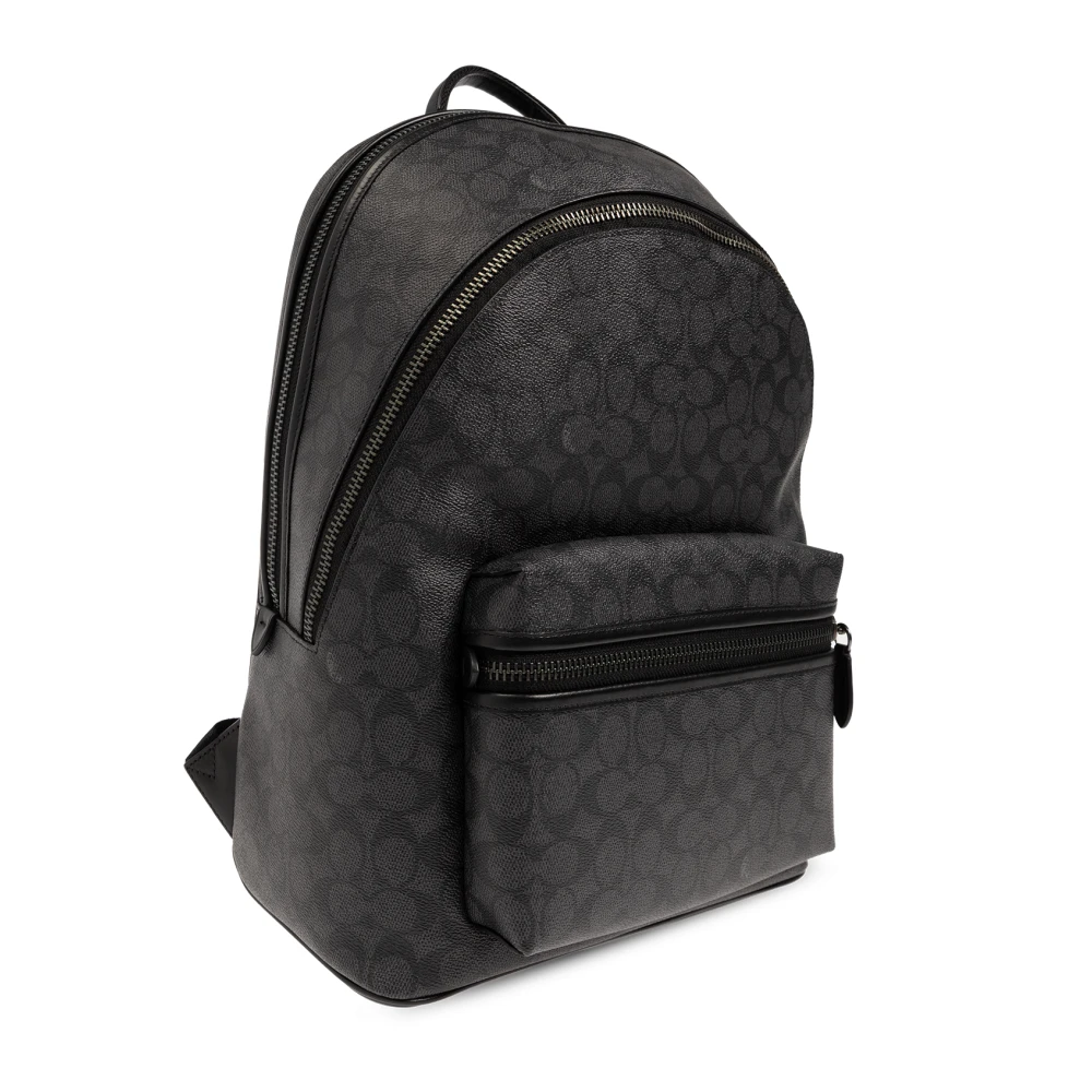 Coach Rugzak met logo Black Heren