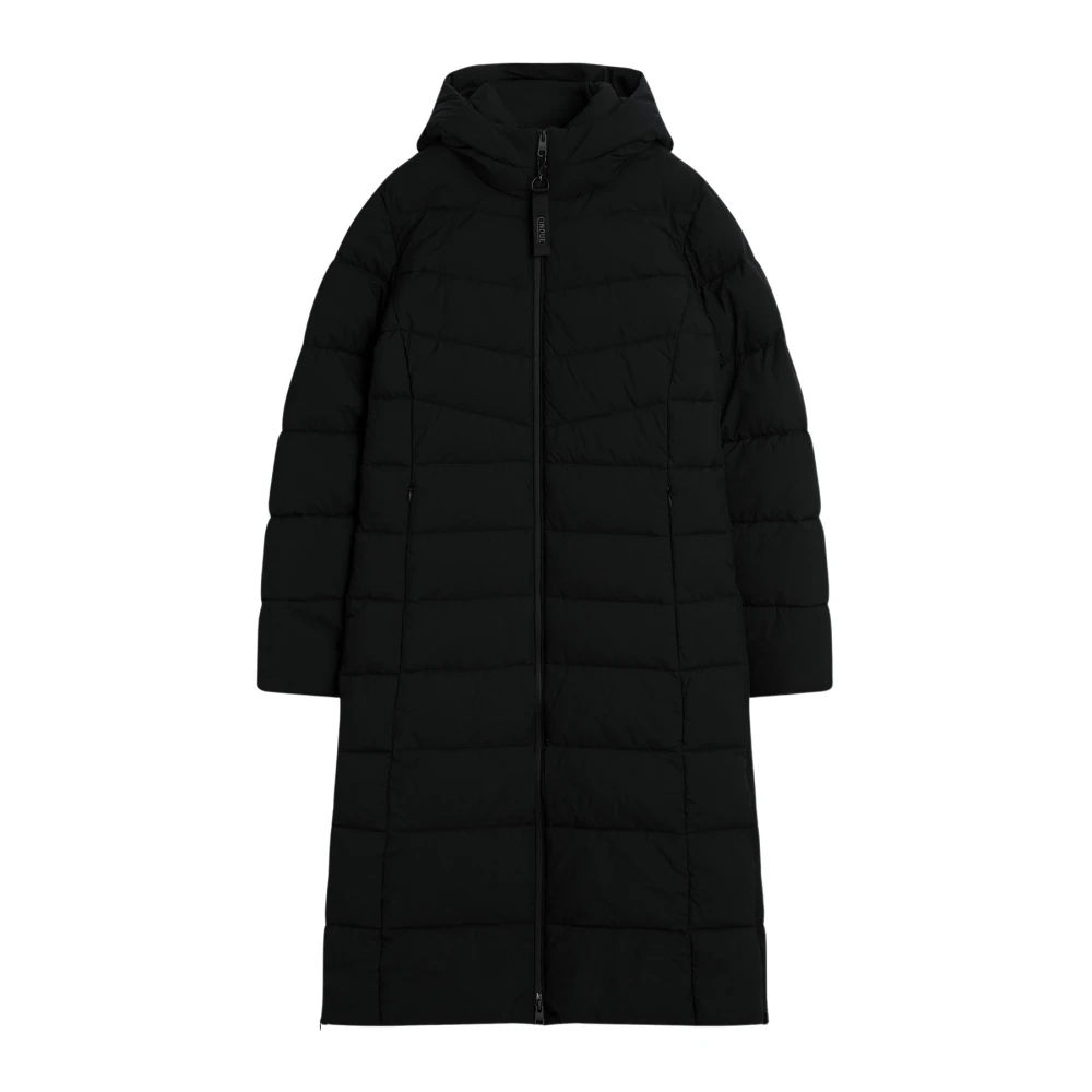 CINQUE Winter Stijlvol Lichtgewicht Gewatteerde Jas Black Dames