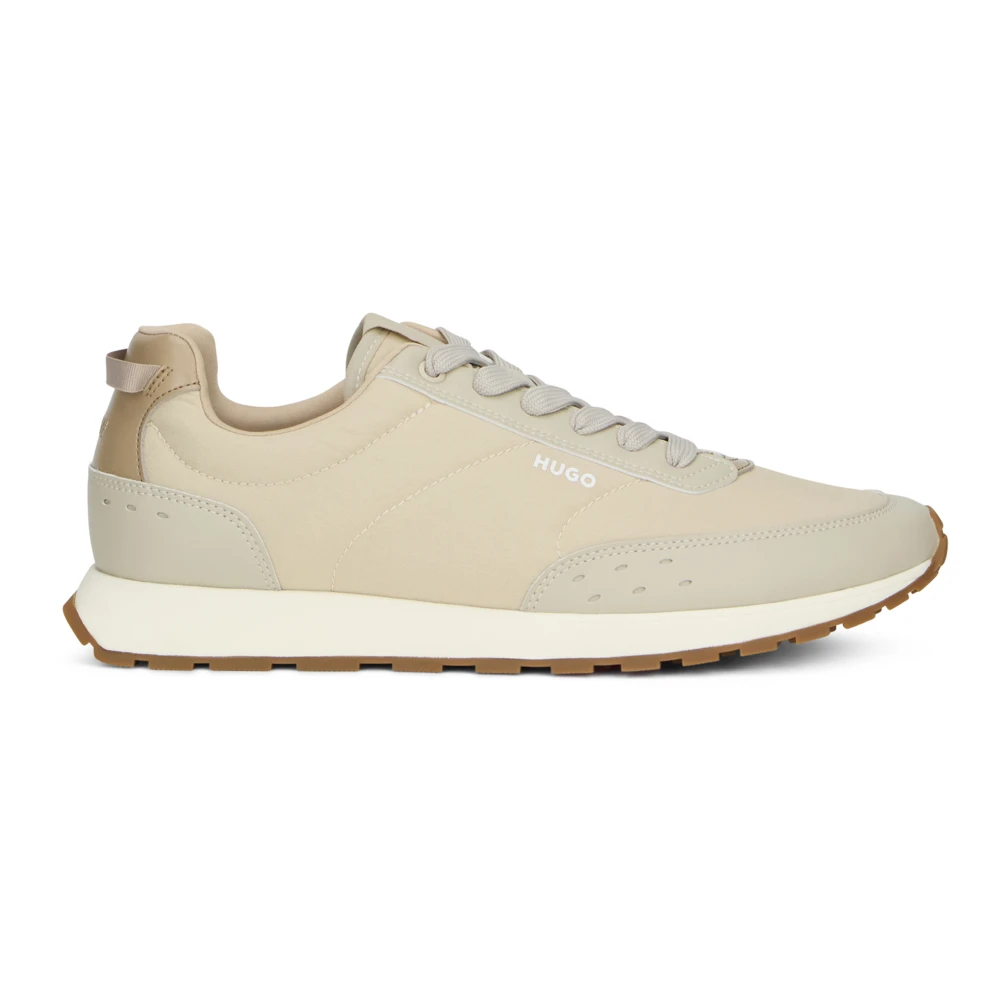 Hugo Men's Beige Icelin Low Sneakers