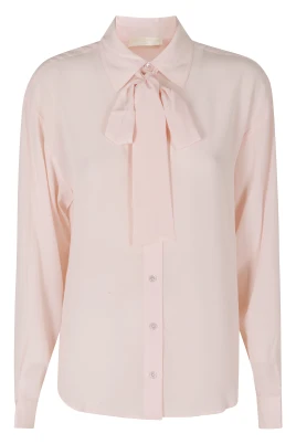 Lise Långärmad Silkblus