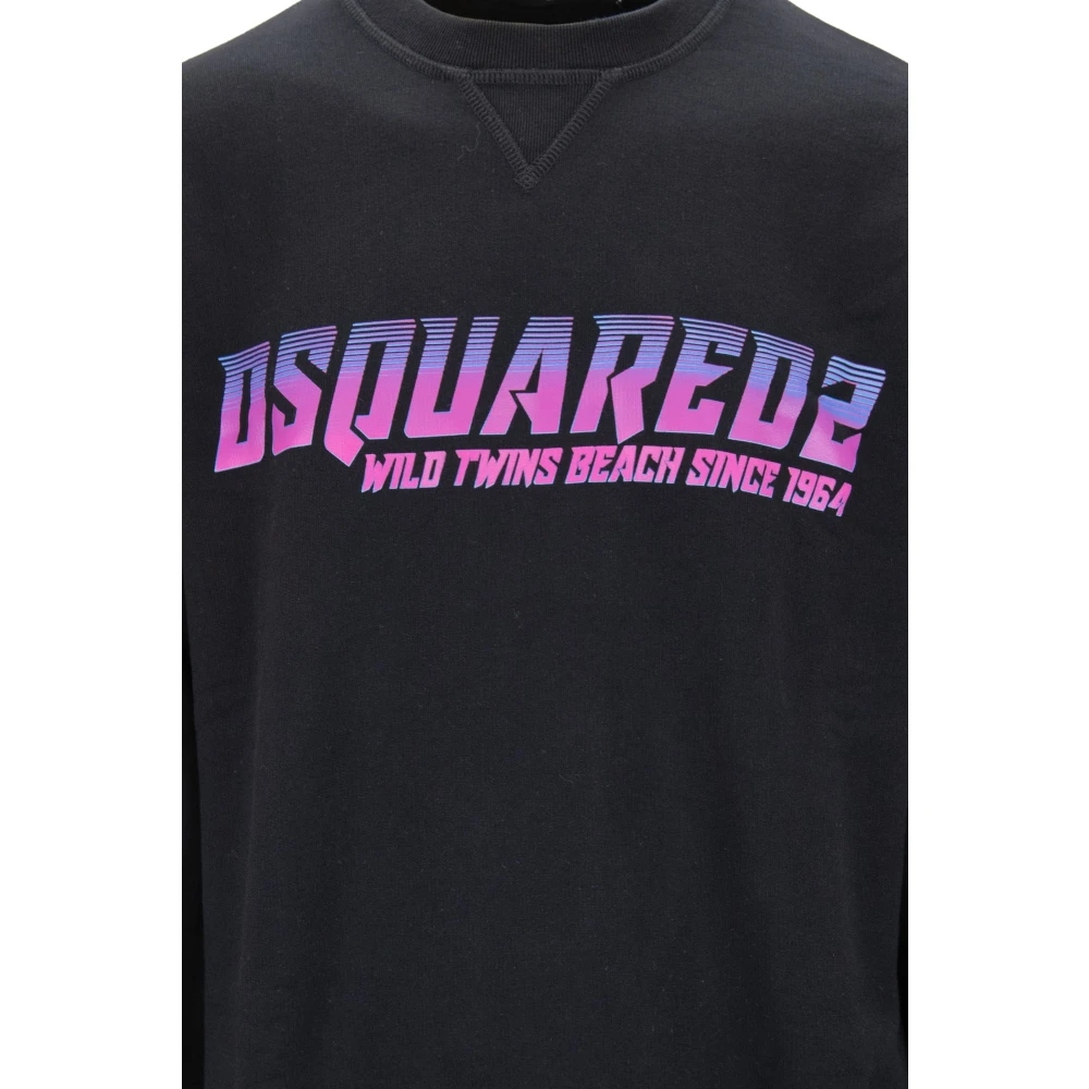 Dsquared2 Heren Pullover Sweatshirt Black Heren
