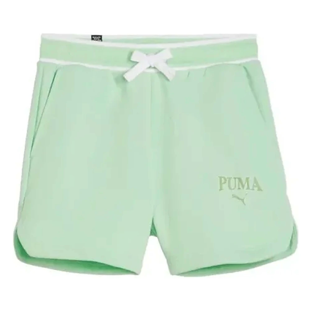 Puma Team Shorts Green Dames