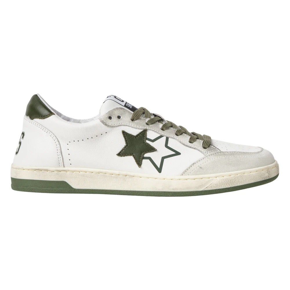2Star Men's White Sneakers, 9 Uk, Prime Star Trainers