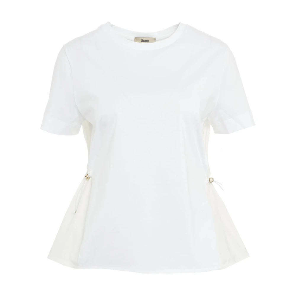 Herno Stijlvol en comfortabel dames T-shirt White Dames