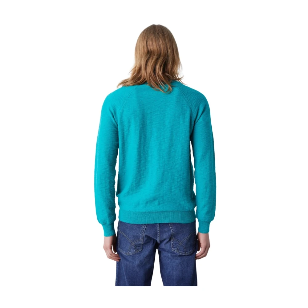 GAS Trui met ronde hals Green Heren