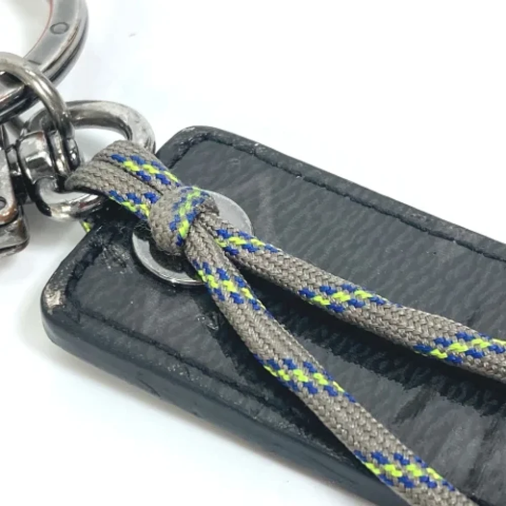 Louis Vuitton Vintage Pre-owned Fabric key-holders Gray Heren
