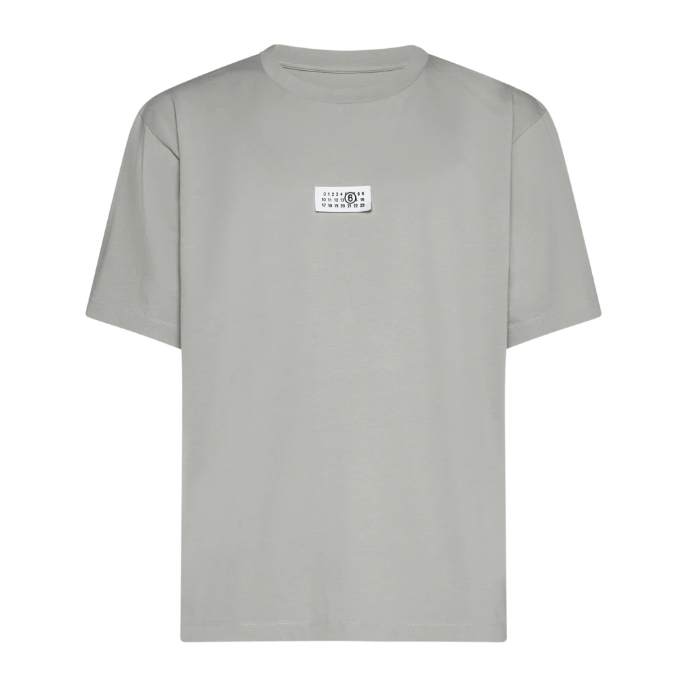 MM6 Maison Margiela Oversized T-Shirt Gray Heren