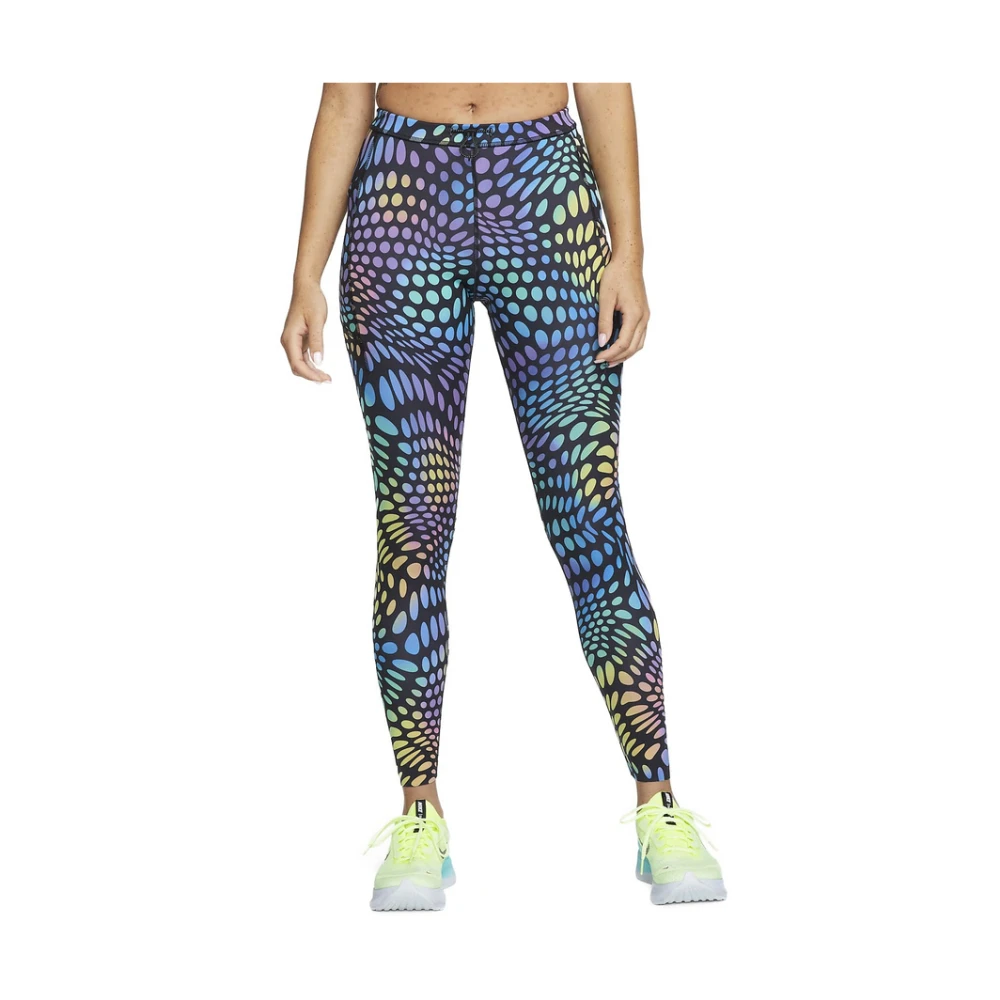 Nike Sporty Compressieleggings Multicolor Dames