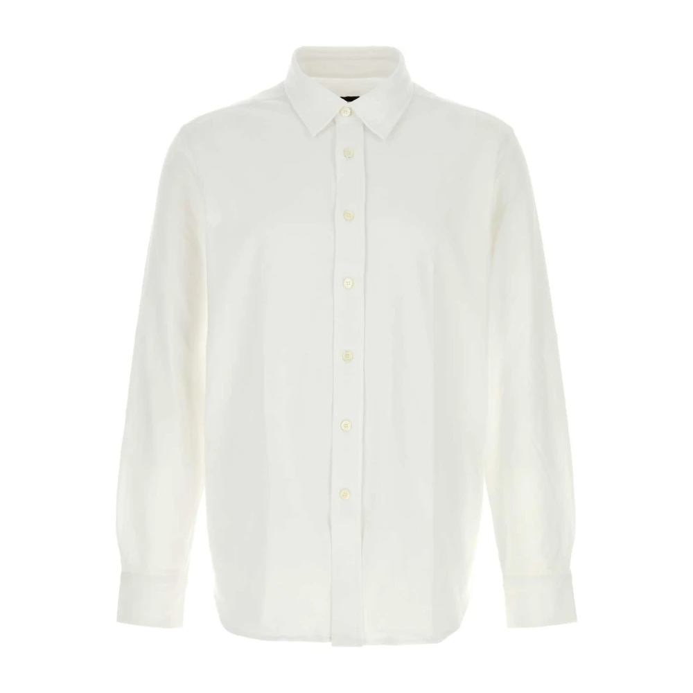 Brioni White Formal Shirts, Male, S, Cotton Shirt