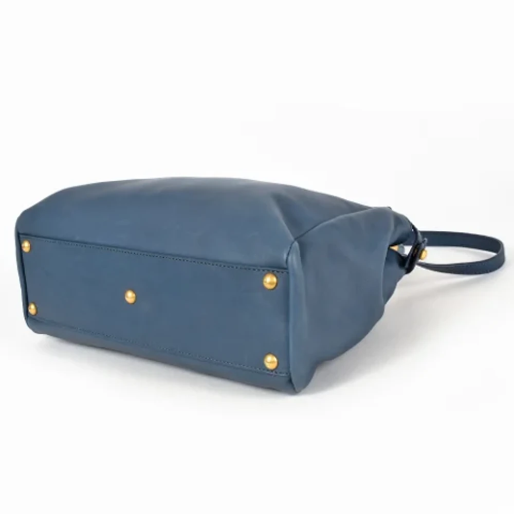 Fendi Vintage Pre-owned Fabric fendi-bags Blue Dames