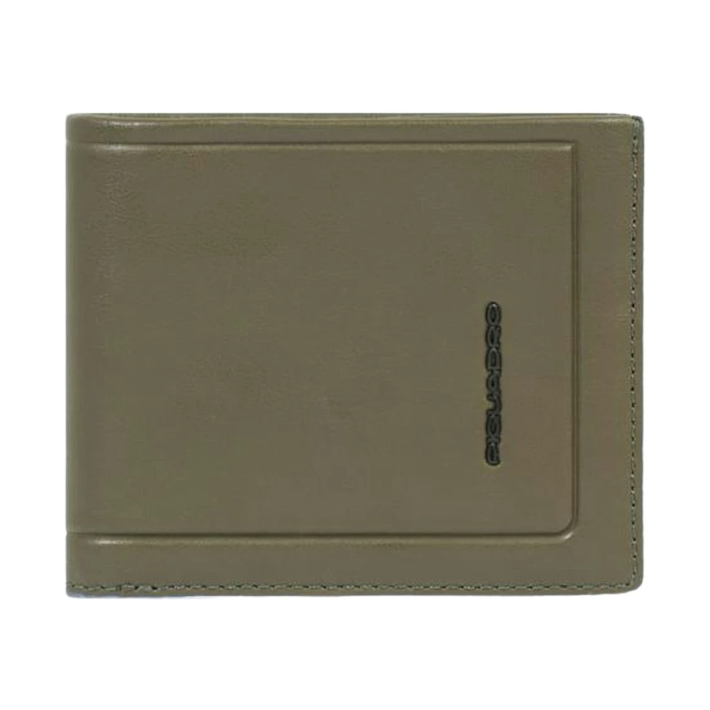 Piquadro Hombre Verde Accesorios, Talla: One Size
