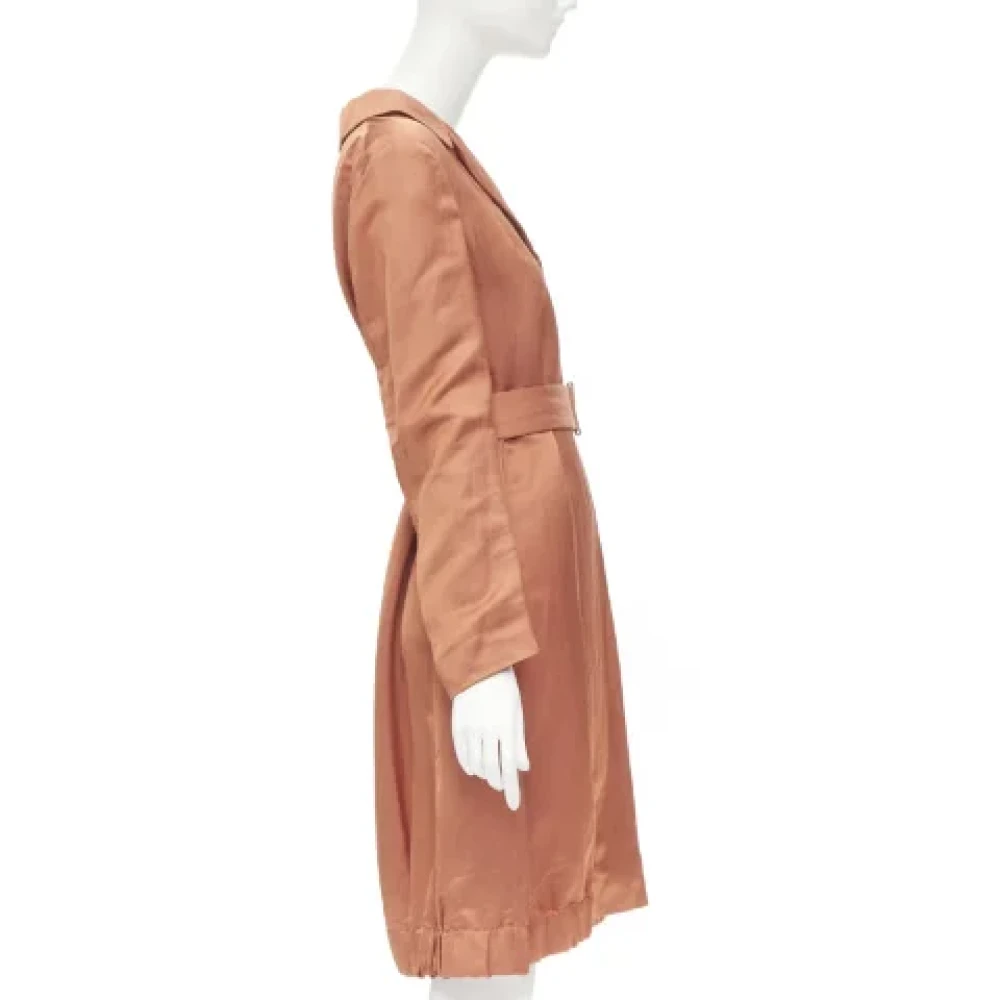 Dries van Noten Pre-owned Fabric outerwear Orange Dames