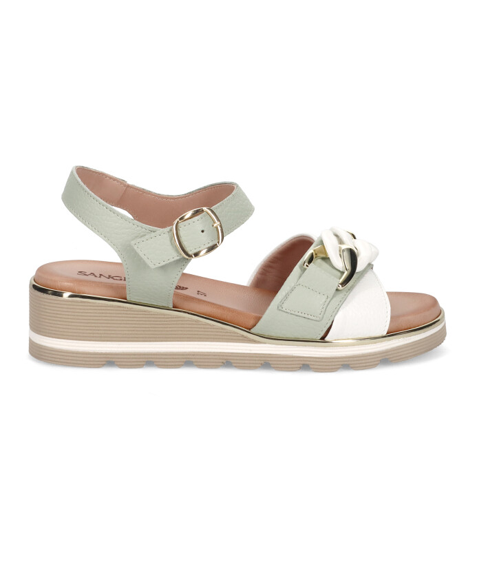 sandalette-en-cuir-vert-confort-style