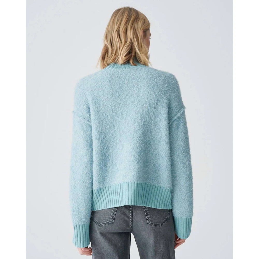 Opus Pullover Puklana Stijlvolle Sweater Blue Dames