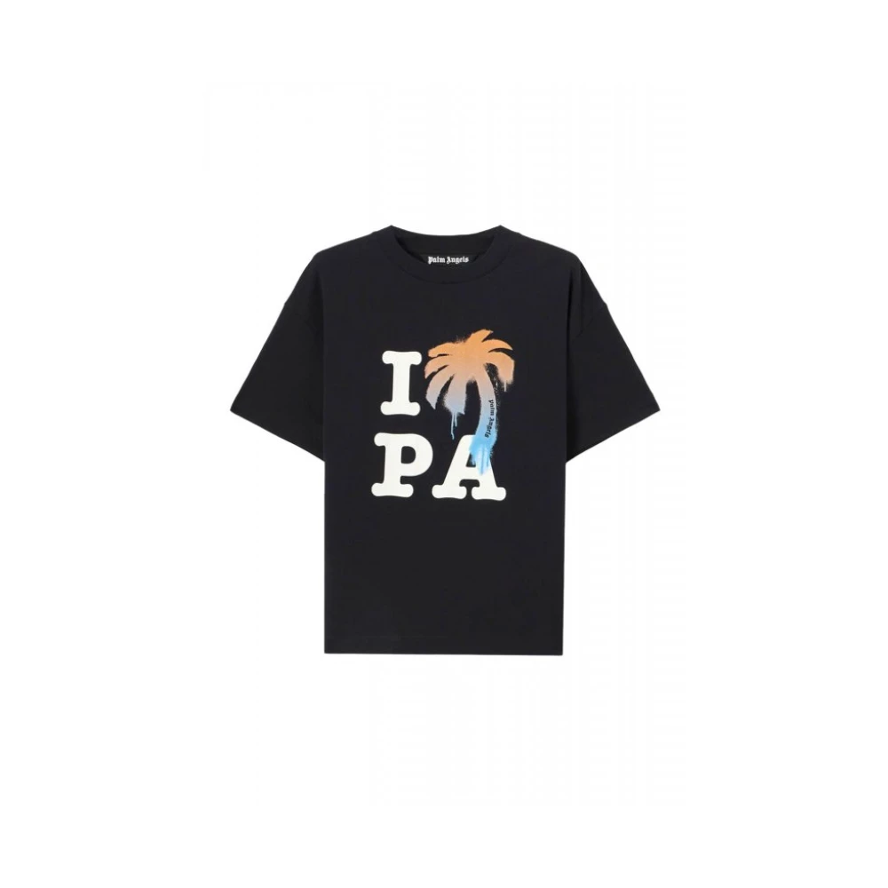 Palm Angels Men's Black - Tops > T-Shirts - T-Shirts - Xs - Tops