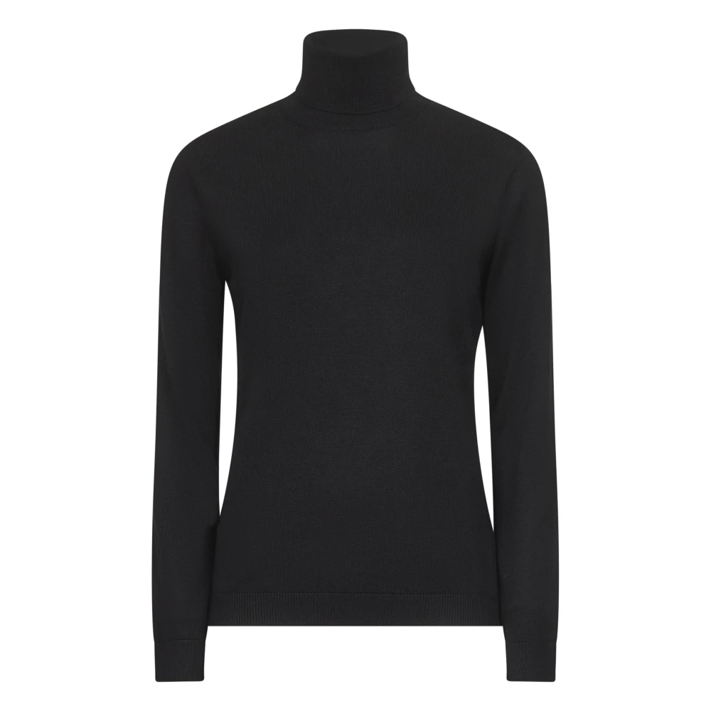 Blanca Vita Jumpers - Female - Turtlenecks - Black - M - Knitwear