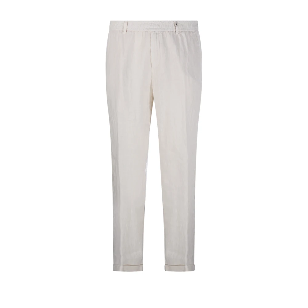 Myths Men's White Long Pant - Slim-Fit Trousers - Xl - Trousers