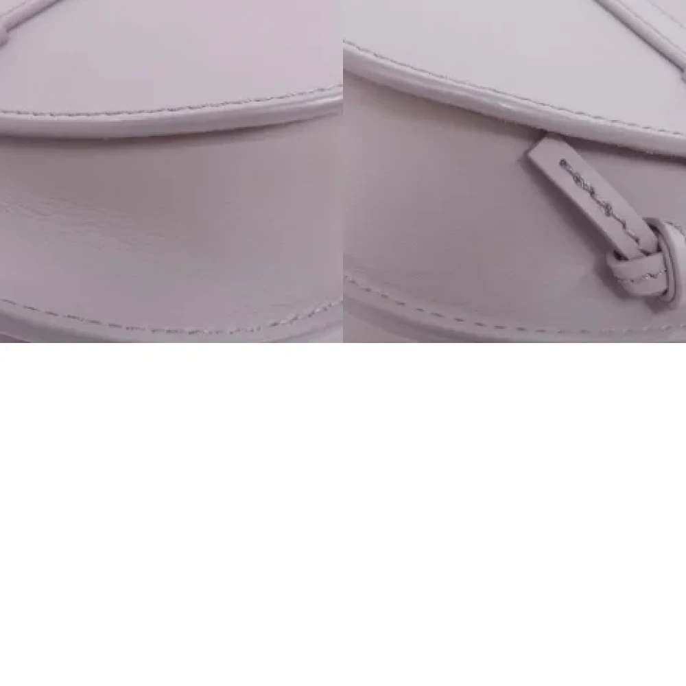 Loewe Pre-owned Leather shoulder-bags Gray Dames