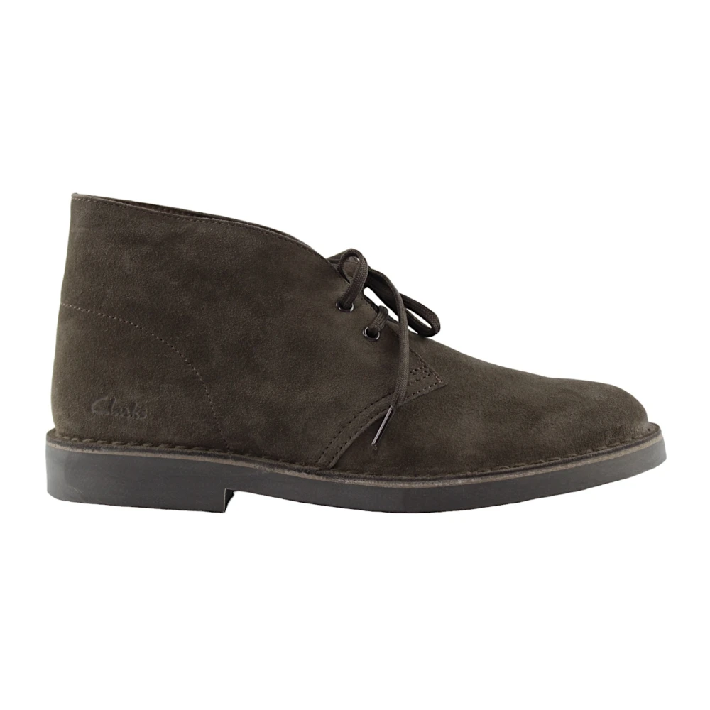 Clarks Uomo Marrone - Eleganti Scarpe In Pelle Scamosciata Scuro - Shoes - 46 Eu