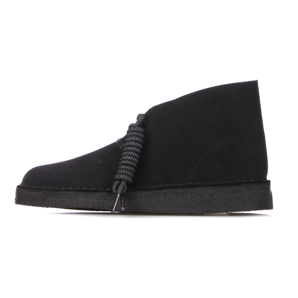 Clarks Men's Black Lifestyle Lace-Up Boots - Lace-Up Boots - 12 Uk - Shoes