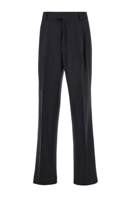 pantalon-noir-en-laine-avec-ceinture