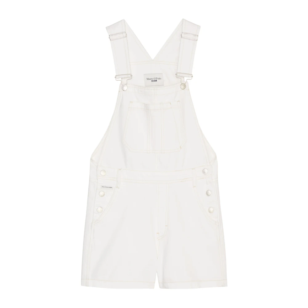 Marc O'Polo Jeans dungarees relaxed White, Dam