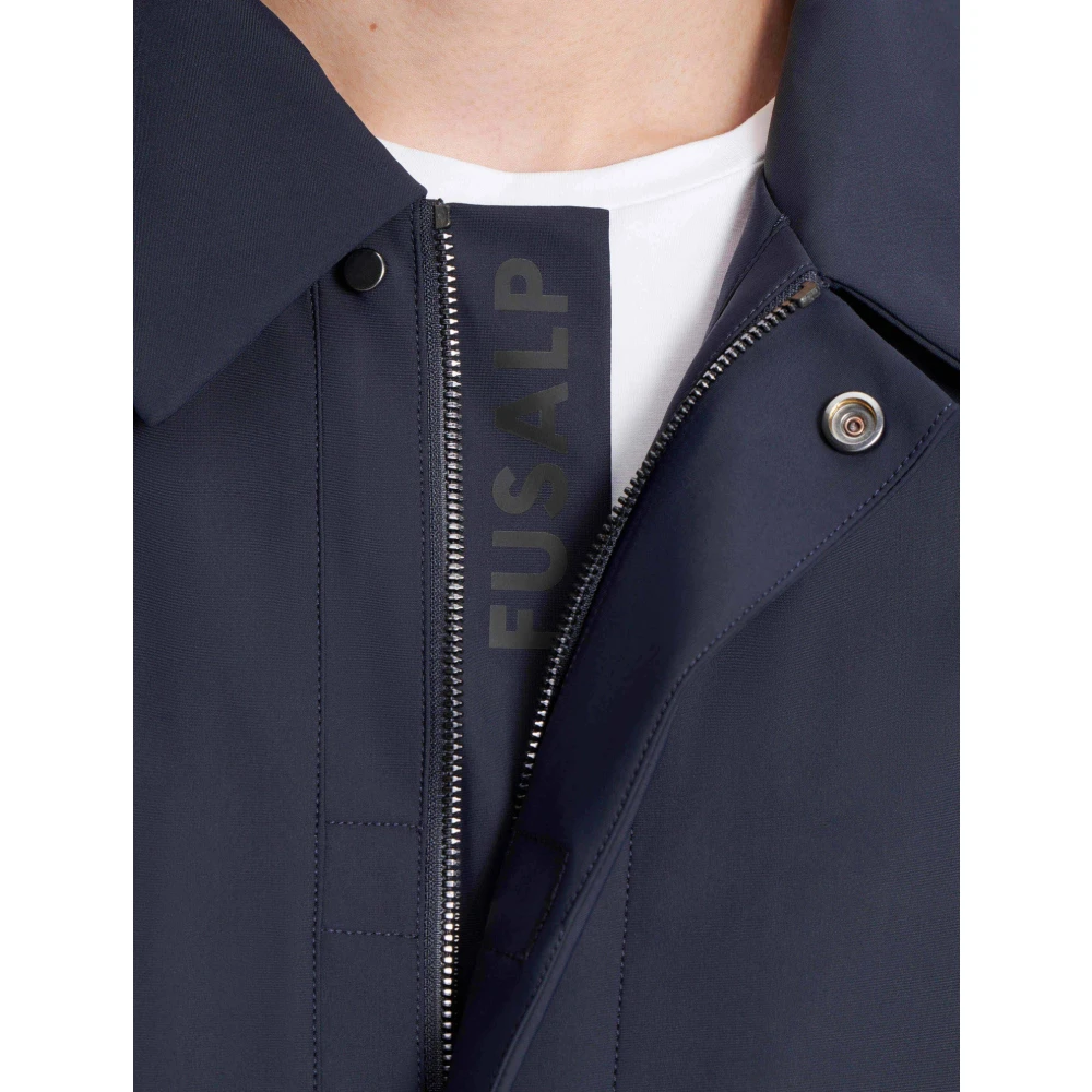 Fusalp Amaro Trench Coat Blue Heren