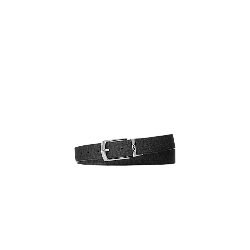 Michael Kors Reversibele Signature Logo Belt Black Heren