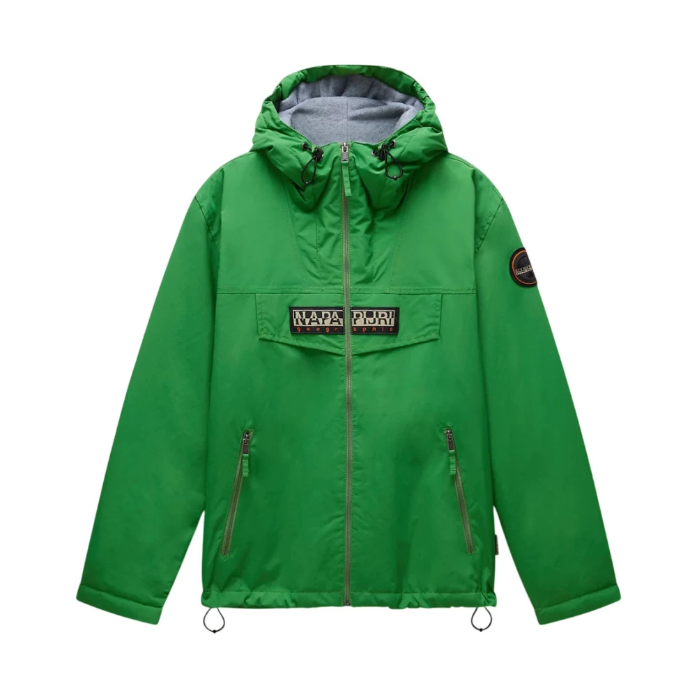 Napapijri Groene Kelly Winterjas Waterdicht Rits Green Heren