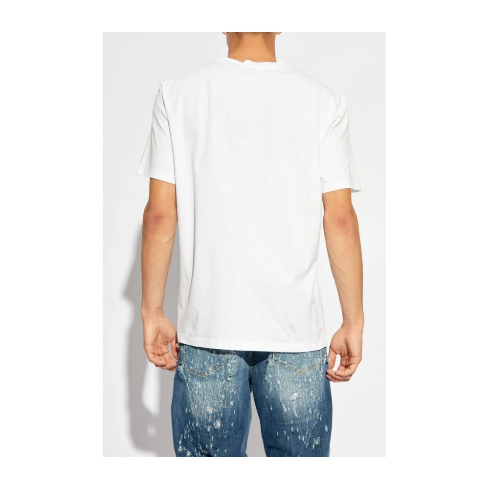 Dsquared2 Witte T-Shirt S71Gd1455-D20020 White Heren