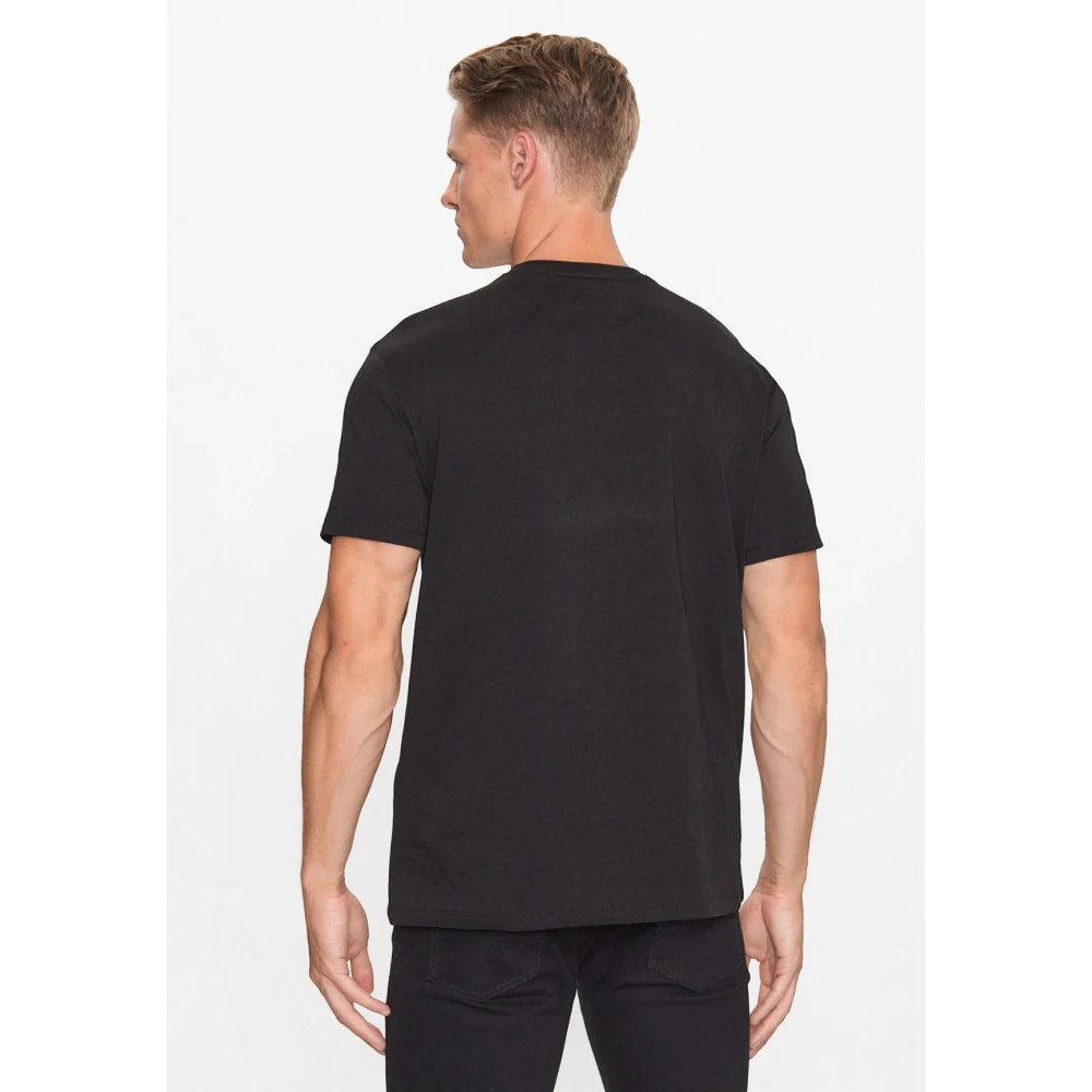 Armani Exchange Casual Mode T-Shirt Zwart Black Heren