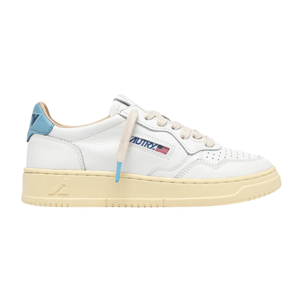 Autry Women's White Medalist Low - Sneakers - 5 Uk - Shoes