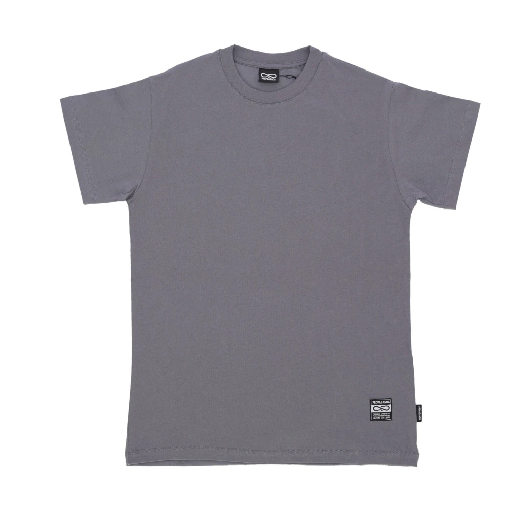 Propaganda Heren Label Tee Grijs Gray Heren