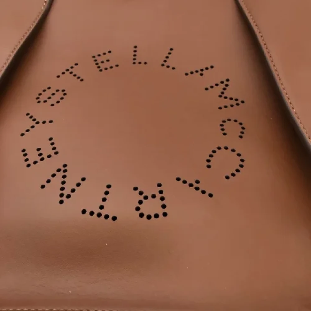Stella McCartney Pre-owned Leather totes Brown Dames