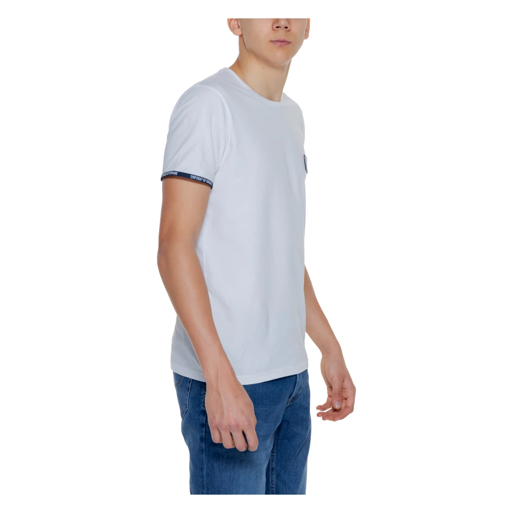 Emporio Armani Heren Ondergoed T-Shirt Lente Zomer Collectie White Heren