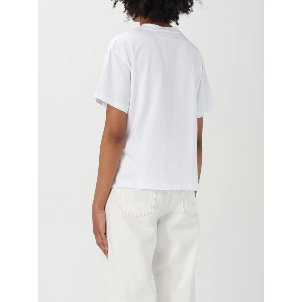 Emporio Armani Witte T-shirts en Polos White Dames