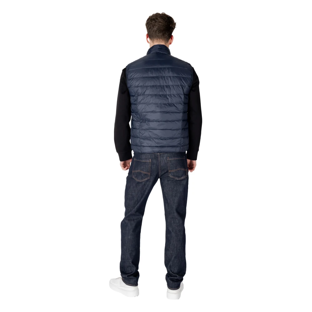Emporio Armani EA7 Herfst Winter Herenjassen en -jassen Blue Heren