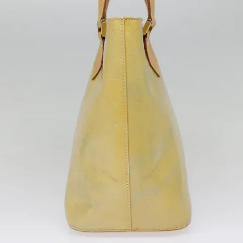 Louis Vuitton Vintage Pre-owned Leather totes Yellow Dames