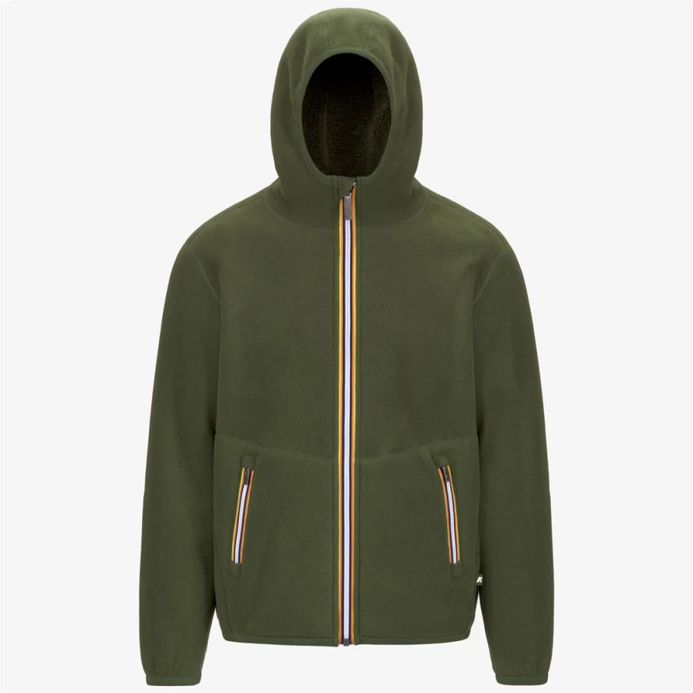 K-way Jack Sherpa Polar Omkeerbaar Green Heren