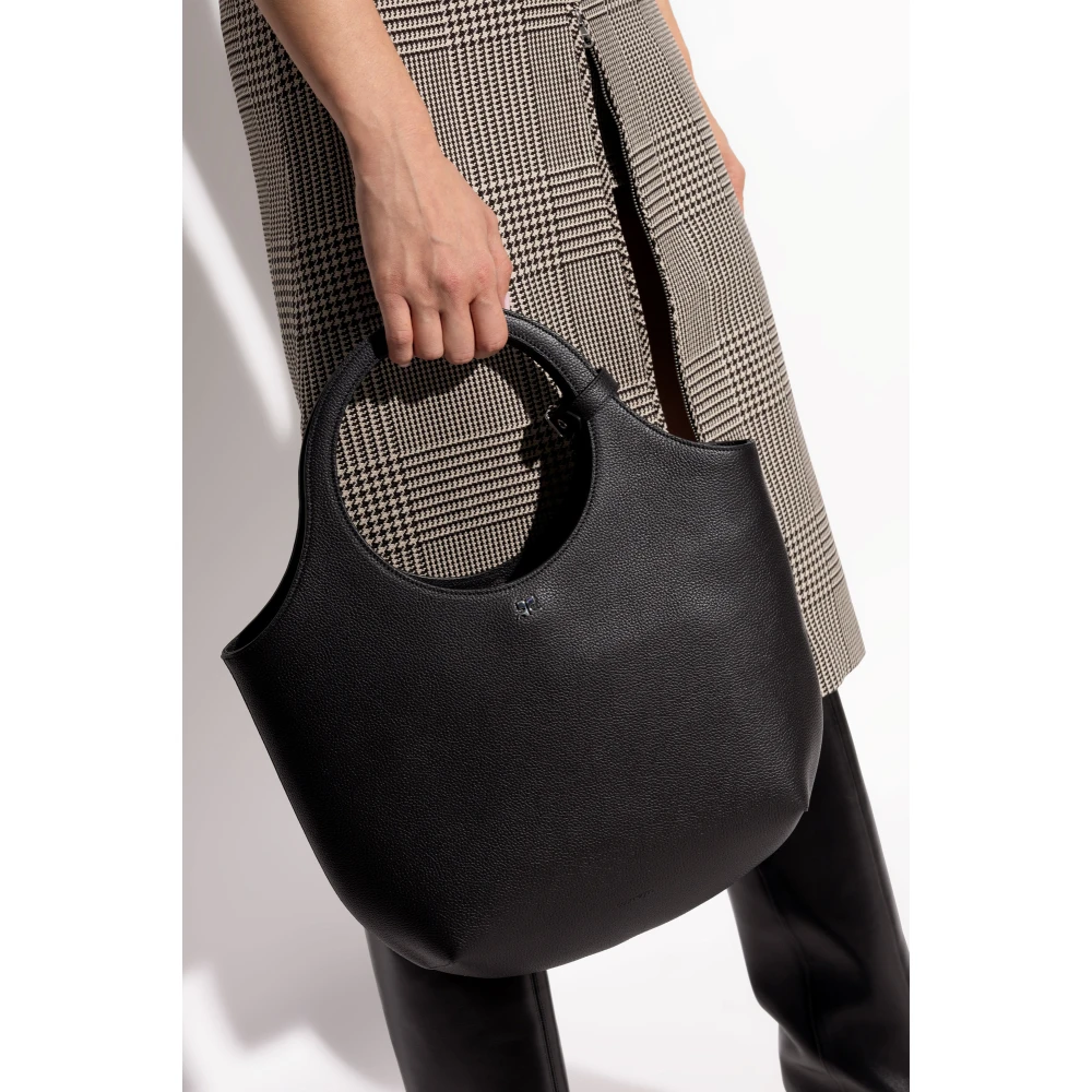Courrèges Schoudertas Medium Black Dames