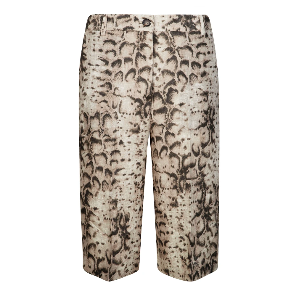 Pinko Women's Beige Cattolica Bermuda - Bermudas - Xs - Shorts