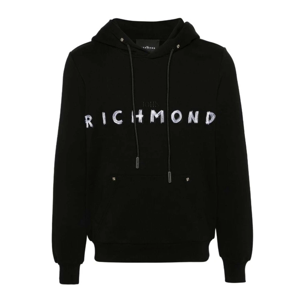 John Richmond Sweatshirts Hoodies Black Heren