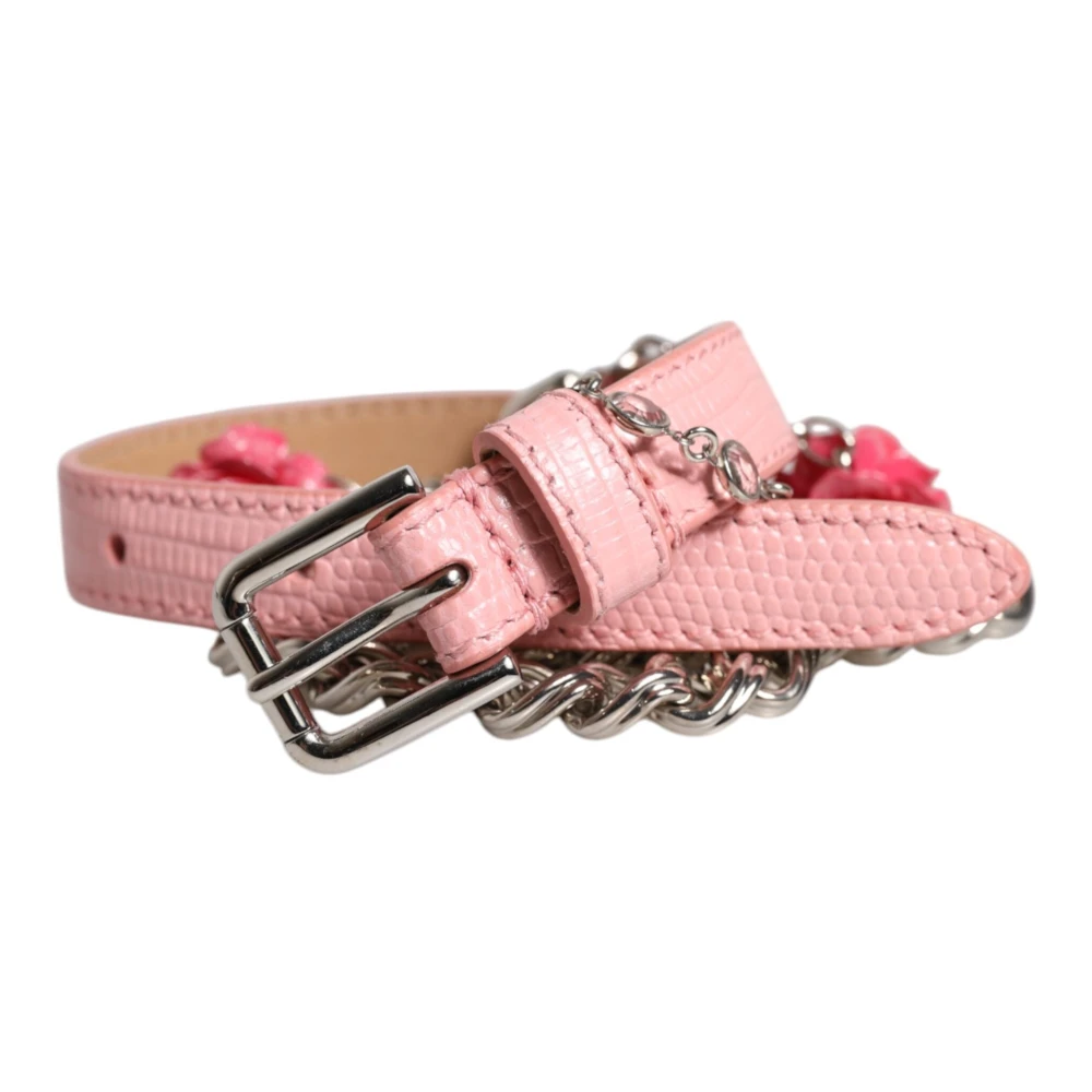 Dolce & Gabbana Donna Rosa - Roses Chain Belt - Accessories - S