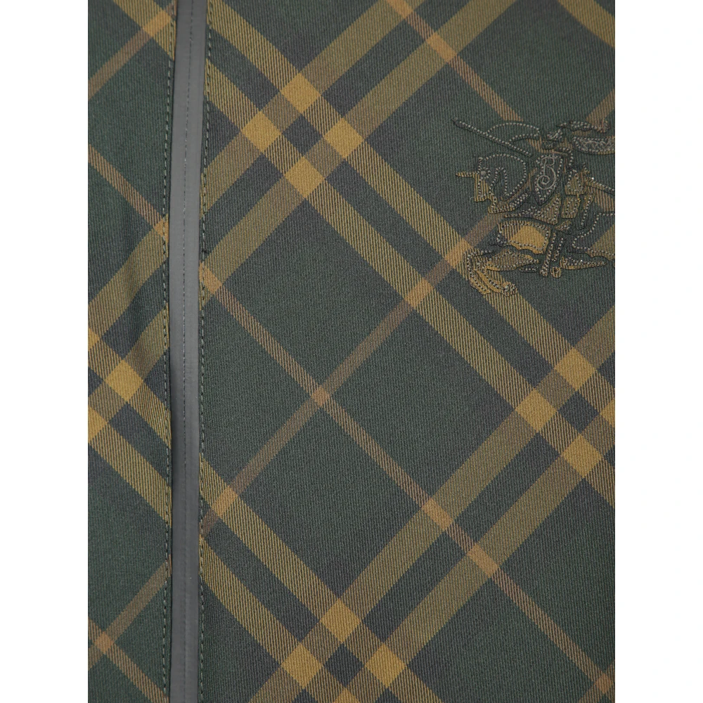 Burberry Zwarte jas voor mannen Aw24 Multicolor Heren
