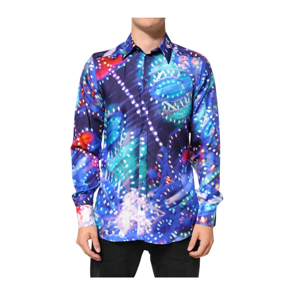 Dolce & Gabbana Men's Luminarie Martini Slim Fit Shirt