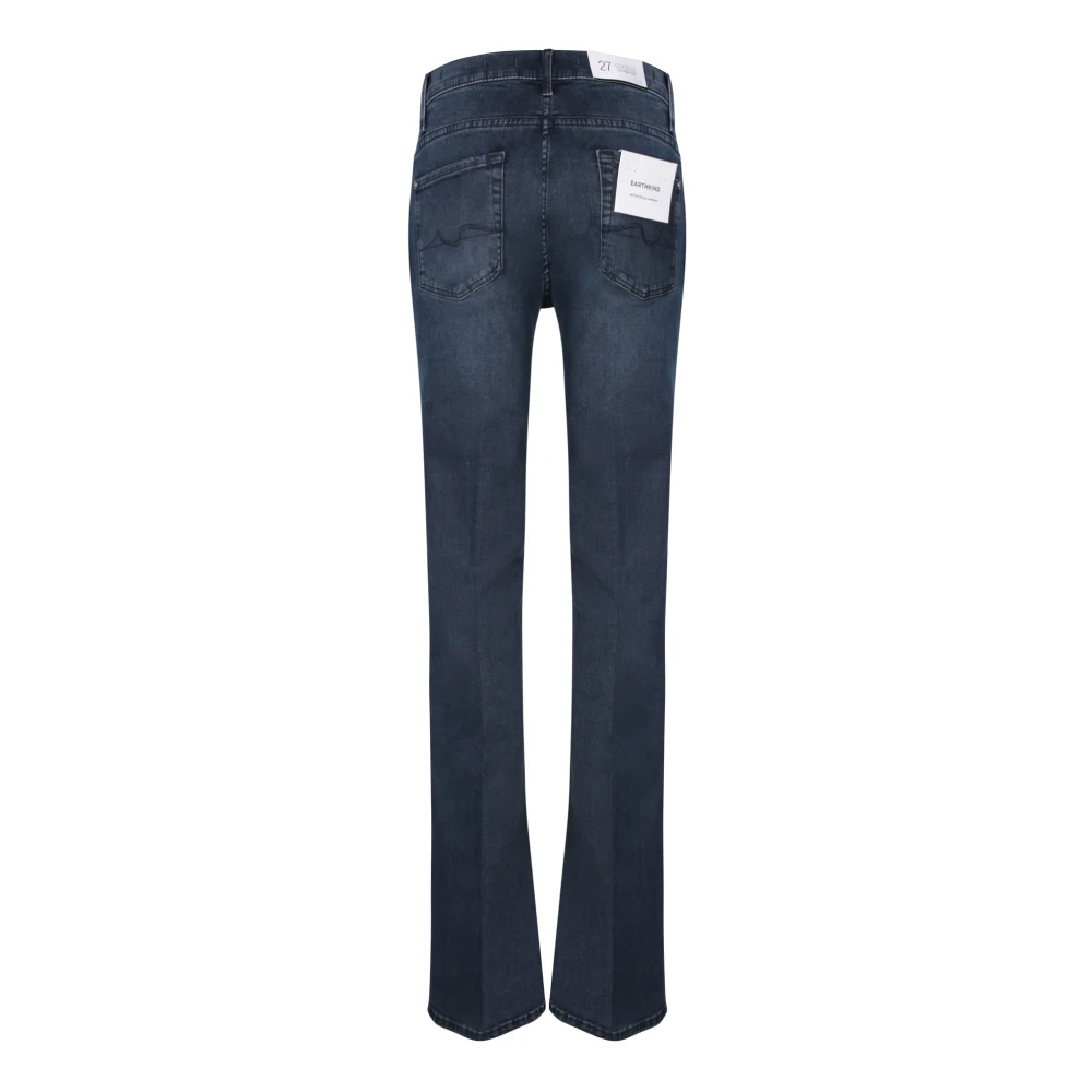 7 For All Mankind Blauwe Jeans Verhoog Je Stijl Blue Dames