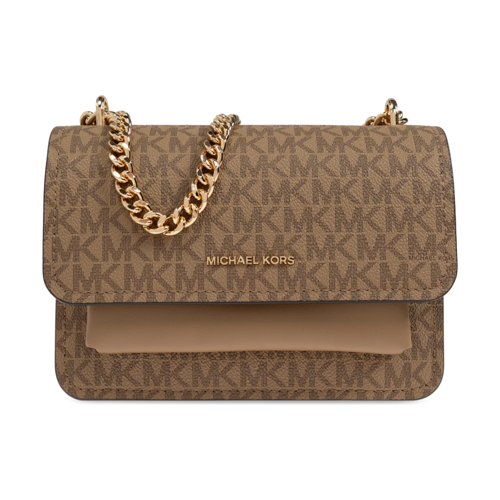 Michael Kors Schoudertas Clarie Beige Dames