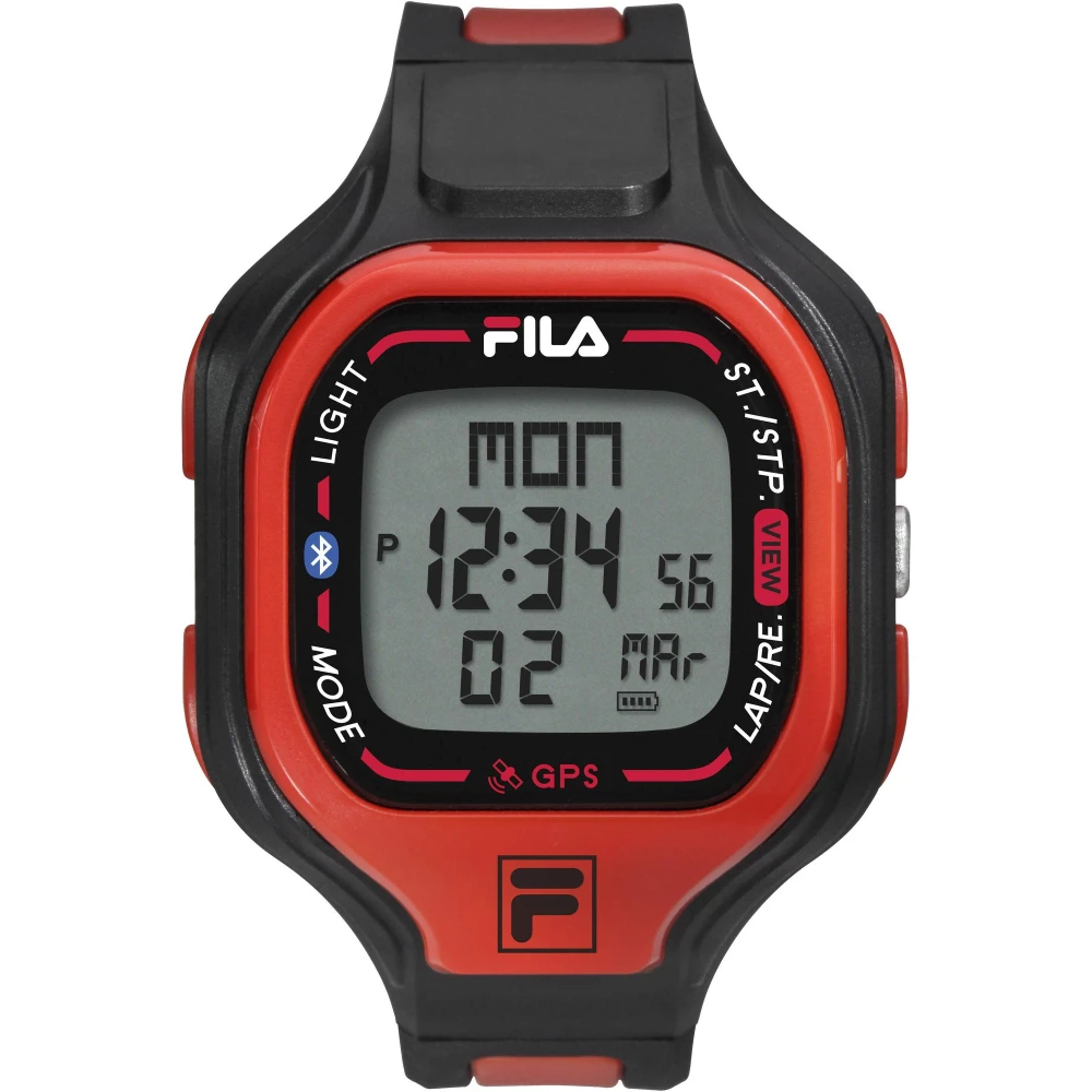 Fila Men's Multicolor Smart Gps Bluetooth Calorie Silicone Watch - Watches - One Size - Accessories